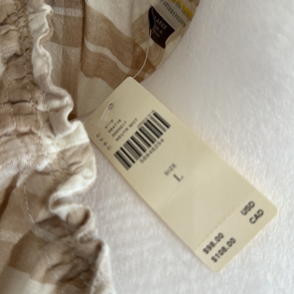 Plaid Ruffle Blouse - Picture 2 of 3